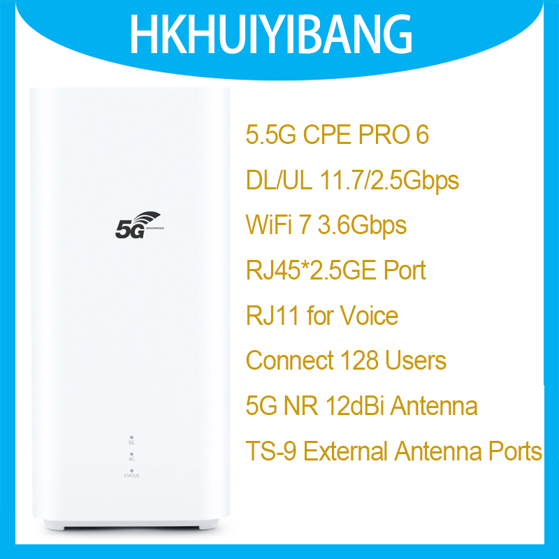 4G Lte Router Sim - Unlocked Brovi 5G CPE 6 H165-383