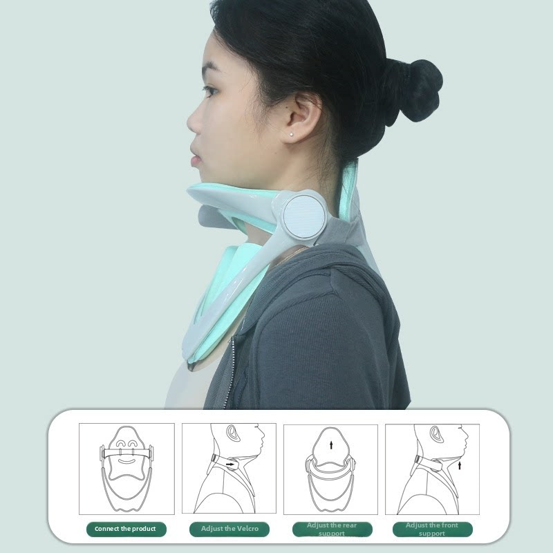 Office Technologies - Ergonomic Neck Traction Device Anti Bowing