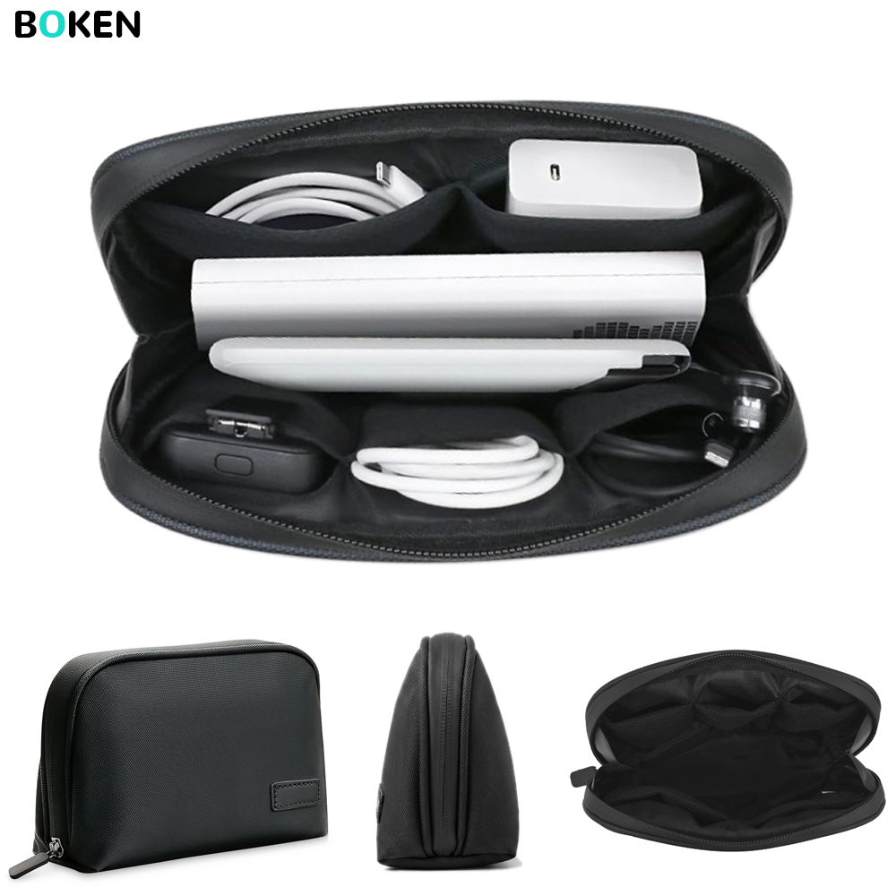 Office Tech Backpack - Lightweight Water Resistant Tech Pouch,Portable Electronic