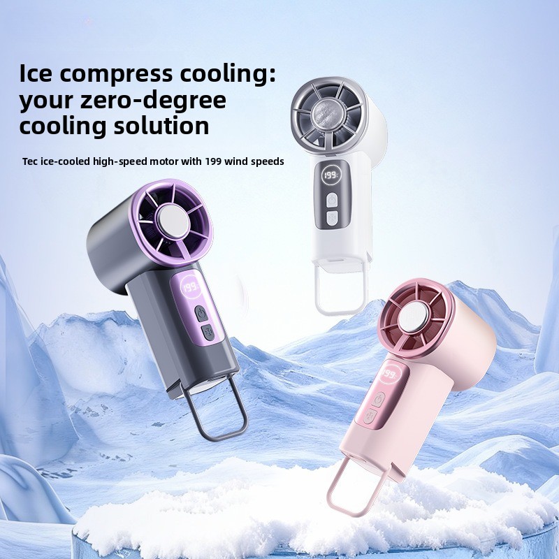 Office Technologies - Pocket-Sized Turbo Fan with Ice-Cooling Technology,