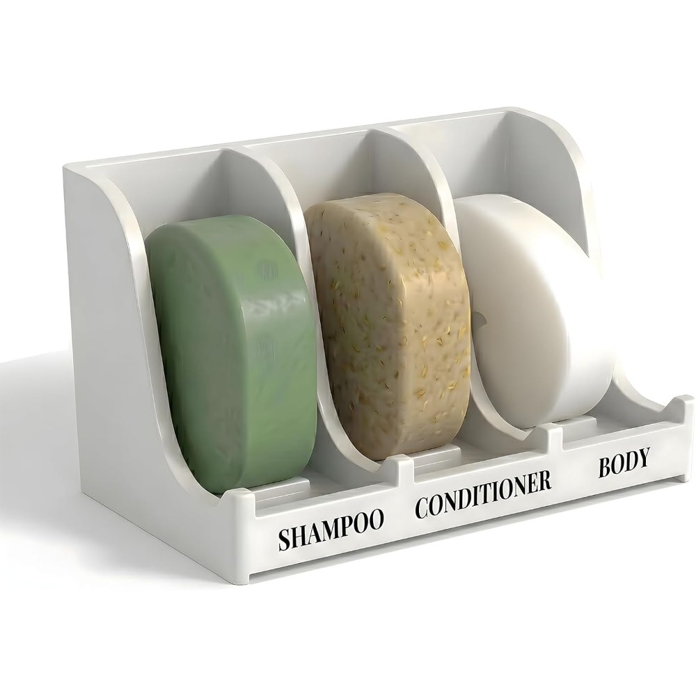 Server Rack Shelf - No Drill Self Draining Soap Dish