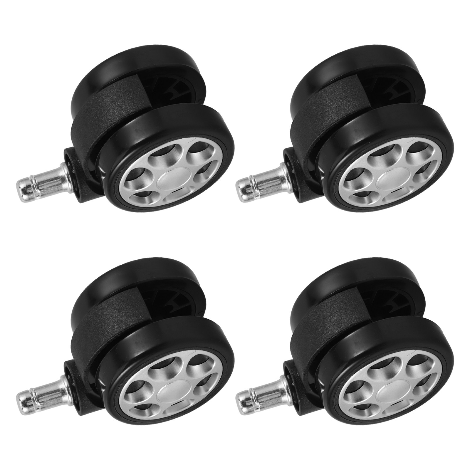 4Pcs 2.5inch Plastic Office Ch - Office Technologies recension och pris