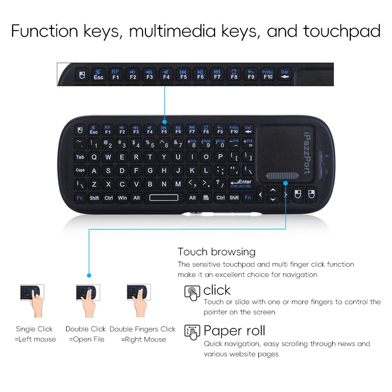 Wireless Mini  Keyboard  Bluet - Raspberry Pi Keyboard recension och pris