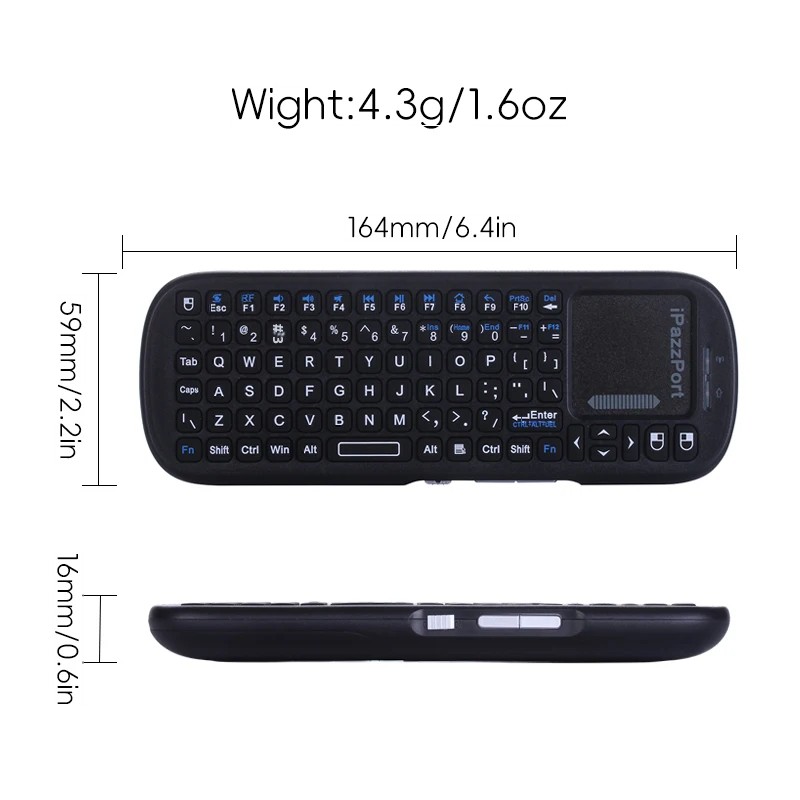 Wireless Mini  Keyboard  Bluet - Raspberry Pi Keyboard recension och pris
