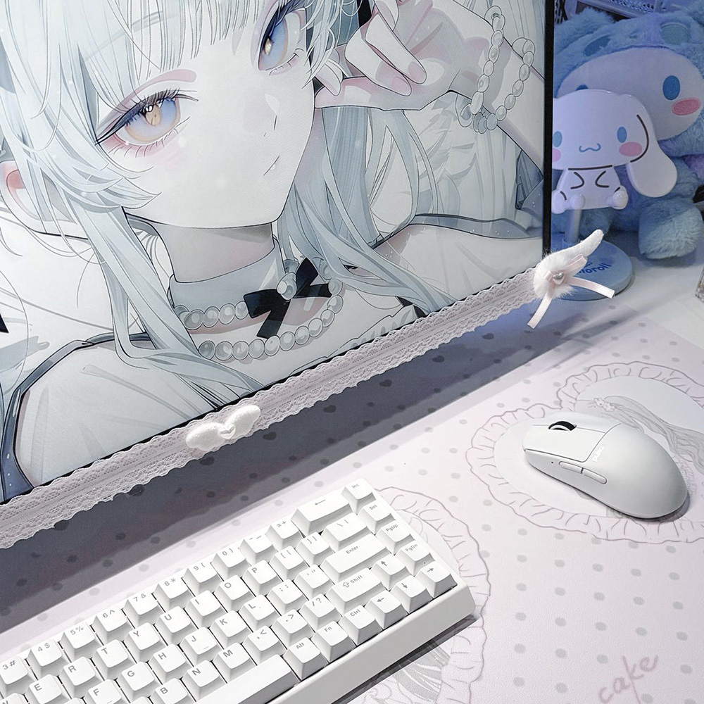 New Screen Decor White Lace Mo - Office Technologies recension och pris
