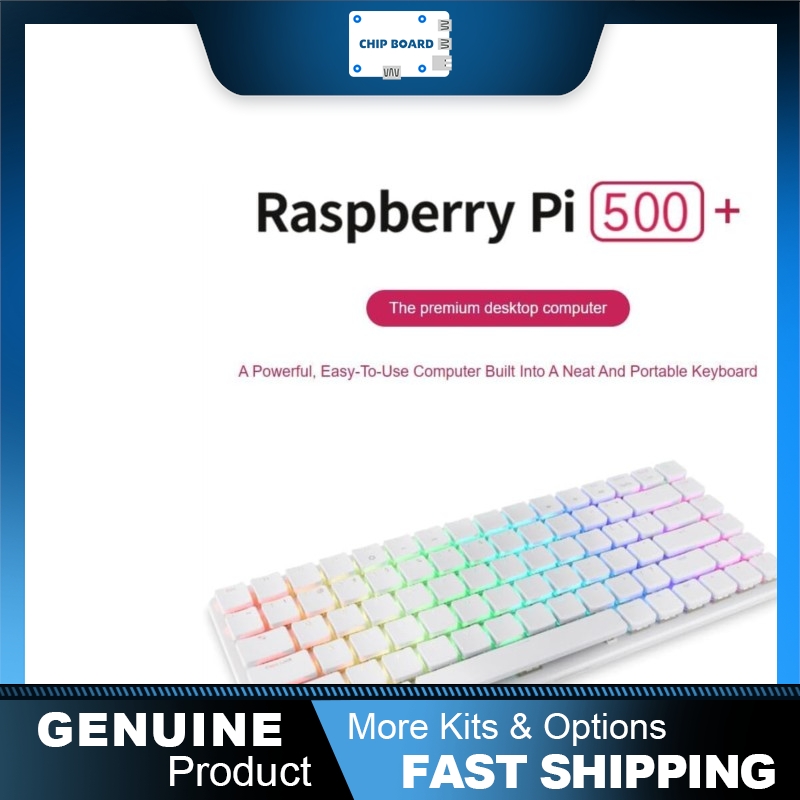 Raspberry Pi 500+ All-in-One K - Raspberry Pi Keyboard recension och pris