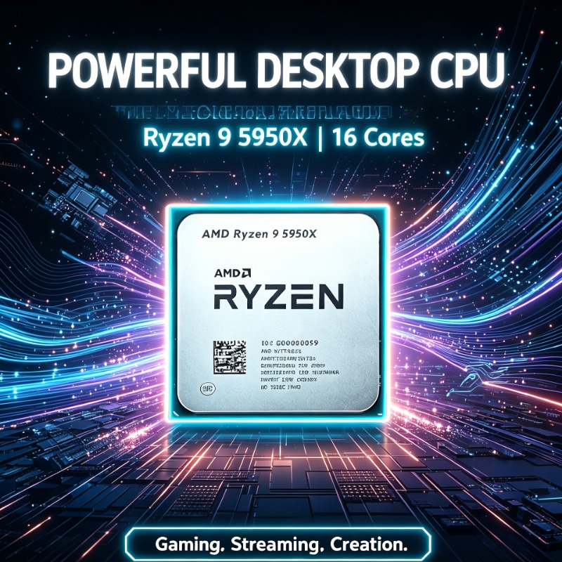 R9 5950X AMD Ryzen 9 16 Core 3 - Amd Cpu Ryzen 9 recension och pris