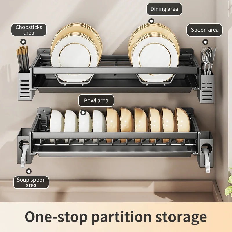 Kitchen Bowl Plate Drying Stor - Server Rack Shelf recension och pris