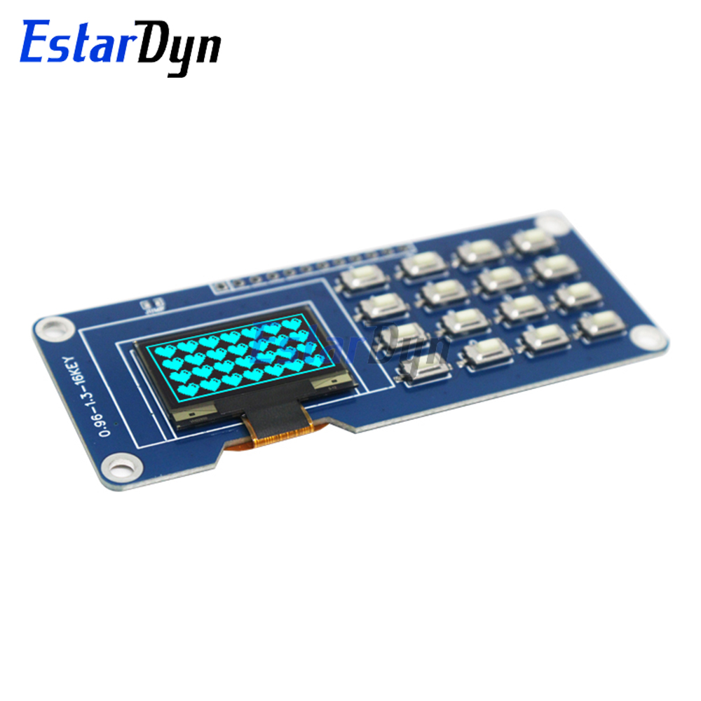 0.96 Inch OLED Display with 4x - Raspberry Pi Keyboard recension och pris