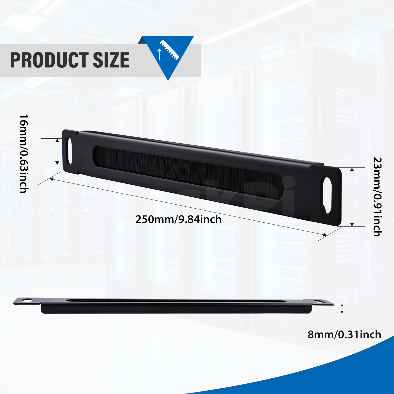 DeskPi 0.5U 10 inch Rack Shelf - Server Rack Shelf recension och pris