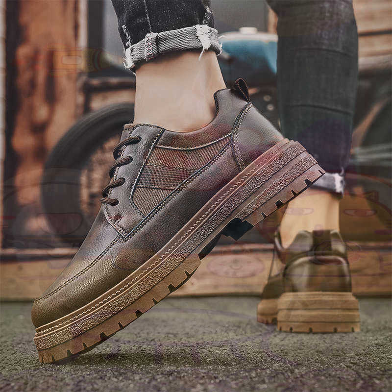Dark Natural Leather Fashion T - Classic Tech Office Number recension och pris