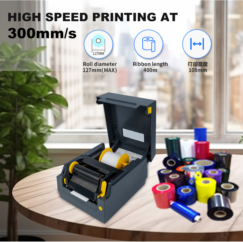 110mm Thermal Transfer Label P - Label Printer Thermal recension och pris