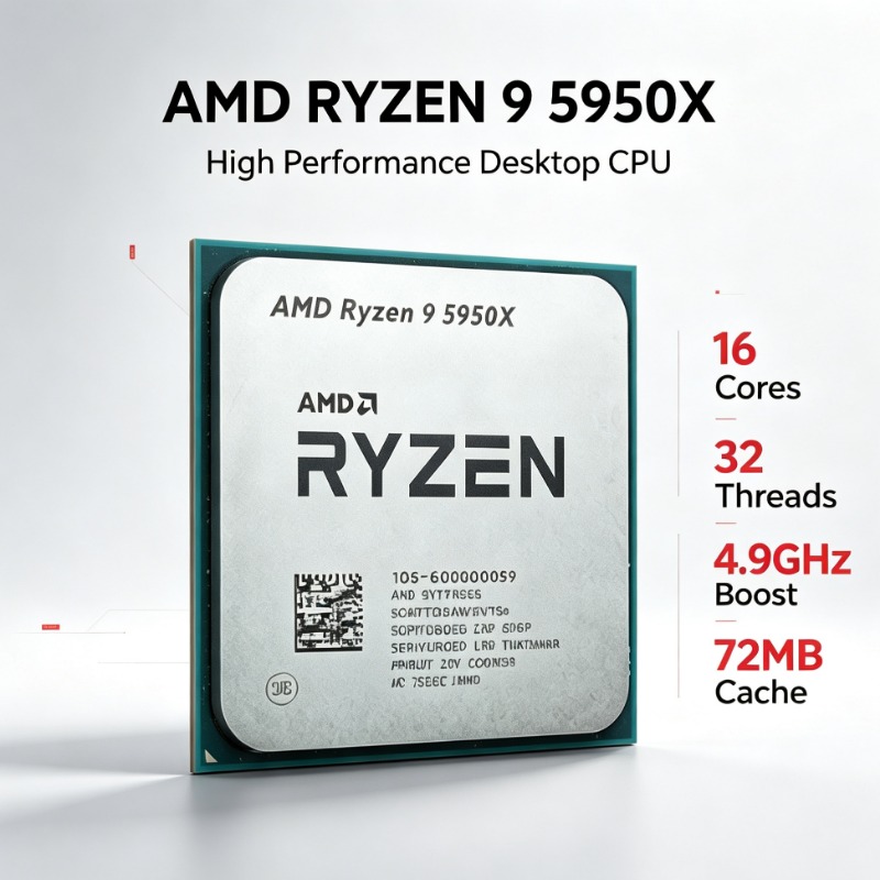 AM4 Platform Multi Core CPU AM - Amd Cpu Ryzen 9 recension och pris
