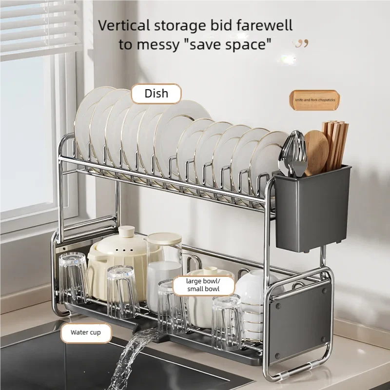 Kitchen Dish Drying Rack Narro - Server Rack Shelf recension och pris