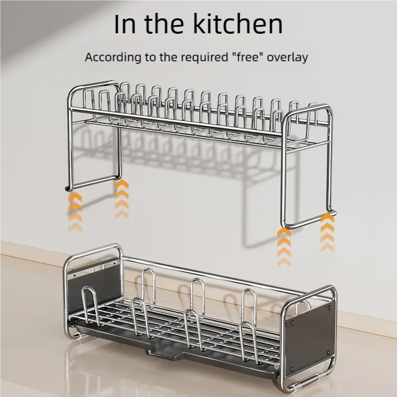 Kitchen Dish Drying Rack Narro - Server Rack Shelf recension och pris