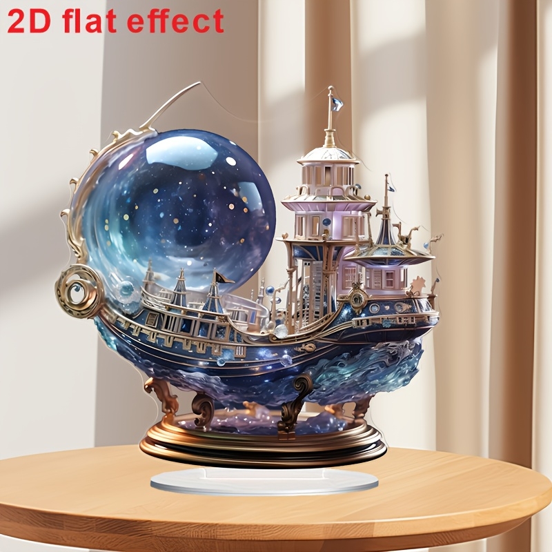 2D Bohemian Style 8in Acrylic  - Office Technologies recension och pris