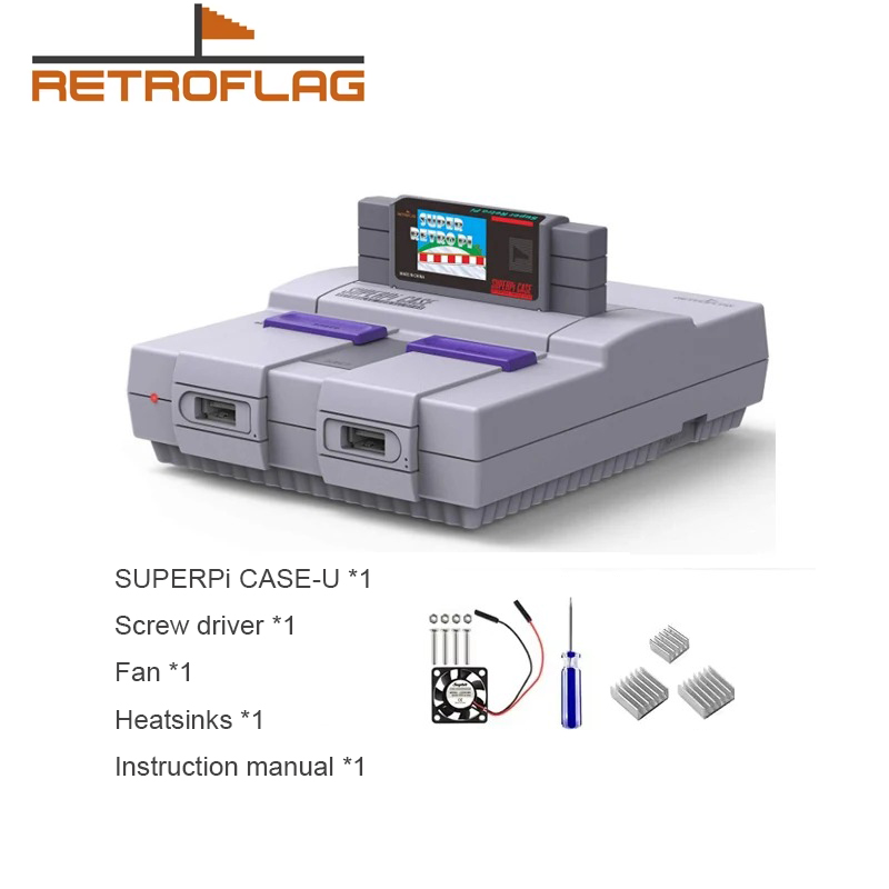 Retroflag SuperPi Case with Sa - Raspberry Pi Keyboard recension och pris