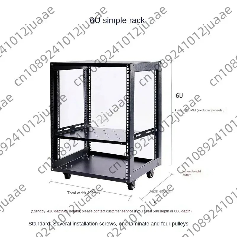 18U Simple Open Network Cabine - Server Rack Shelf recension och pris