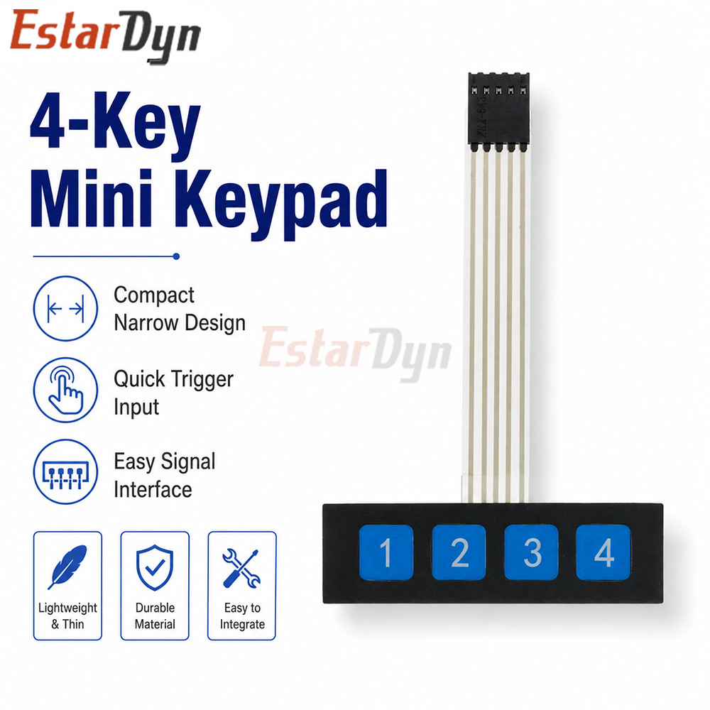 Estardyn 4/12/16/20 Keys 3x4 4 - Raspberry Pi Keyboard recension och pris