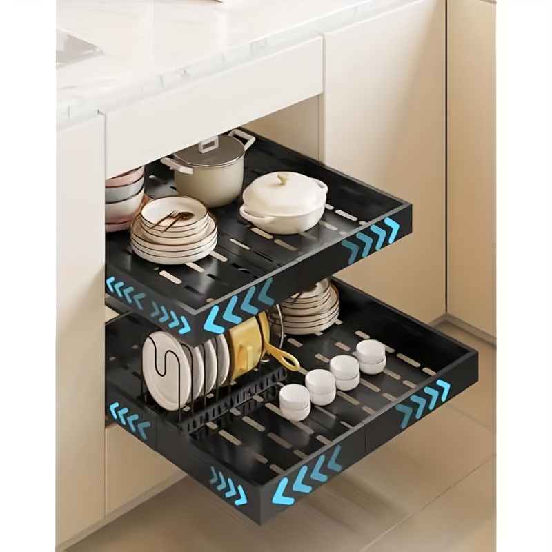 Pull Out Tray Organizer Kitche - Server Rack Shelf recension och pris